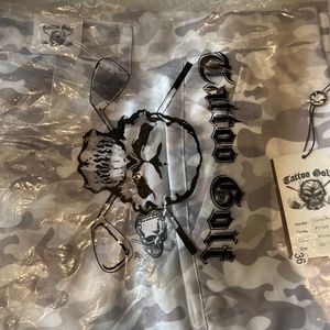 Tattoo golf camp pants. 36x32 new. 88.00